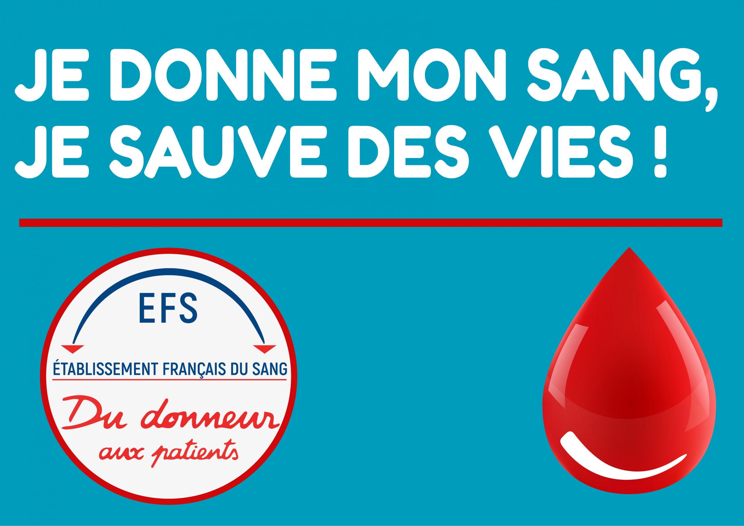 Participez au don du sang le 31 janvier 2022